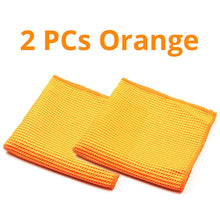 Load image into Gallery viewer, 2PCS Microfiber Glass Cleaning Water Drying cloth 40 * 40cm