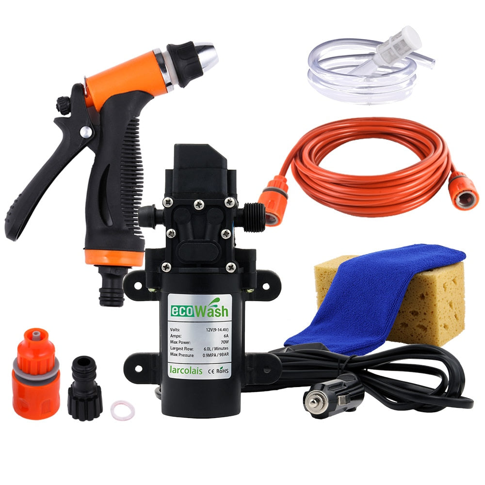 Car Washer Gun Pump12V High Pressure Cleaner Care