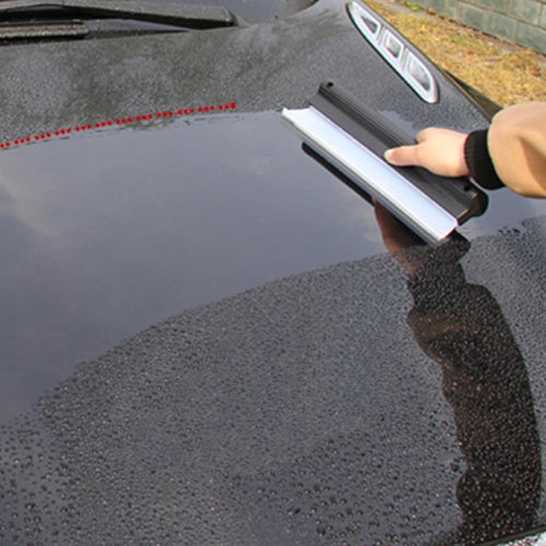 Car glass and bodywork trim